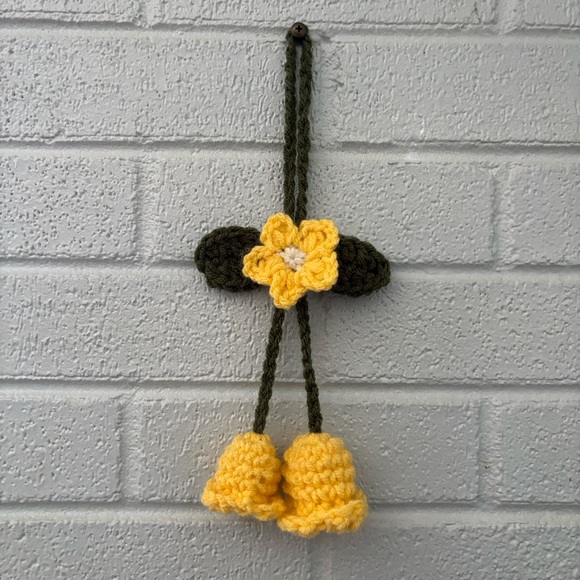 Handmade Other - Crochet Rearview Mirror Hanger